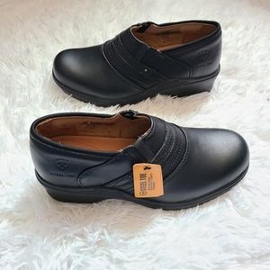 Ariat steel toe black cogs slip resistant 8.5 wide